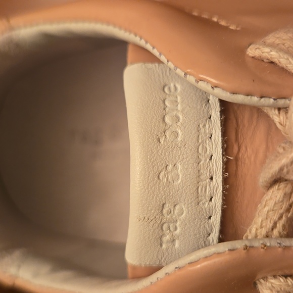 Rag & Bone Spazzolato Pink Leather Sneakers - Picture 8 of 11